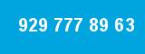 929 777 89 63